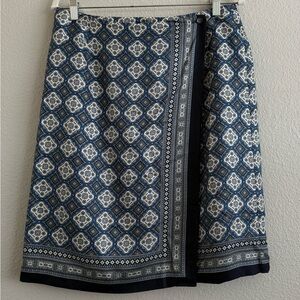 Vintage Talbots SILK skirt | women’s Petite 12 | quiet luxury